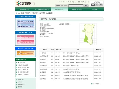 北都銀行仁賀保支店TDK秋田工場前出張所(日本、〒018-0402秋田県にかほ市平沢前田１７０)