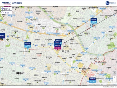 みずほ銀行ＡＴＭコーナー 国領駅前出張所(日本、〒182-0022東京都調布市国領町３丁目１１−７)