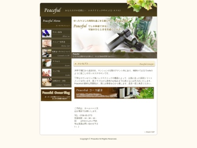 エステサロン Peaceful [ ピ-スフル ](日本、〒663-8112兵庫県西宮市甲子園口北町４−１５パラツィ-ナ甲子園口Ⅱ1F)