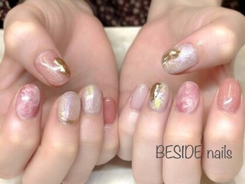 ビサイドネイルアート(BESIDE NAIL Art)(神奈川県川崎市川崎区新川通11-12フラット栄101)