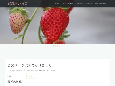 志良堂いちご園のクチコミ・評判とホームページ