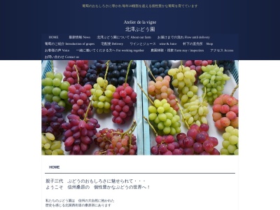 北澤ぶどう園のクチコミ・評判とホームページ